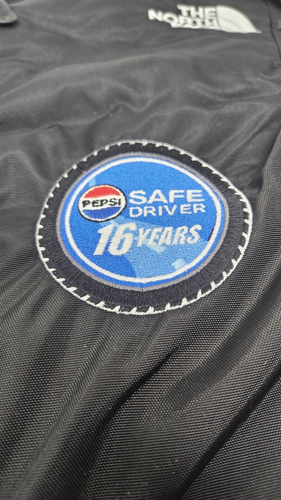 Pepsi 16 Year Safe Driver Custom North Face Fall Line Black Backpack