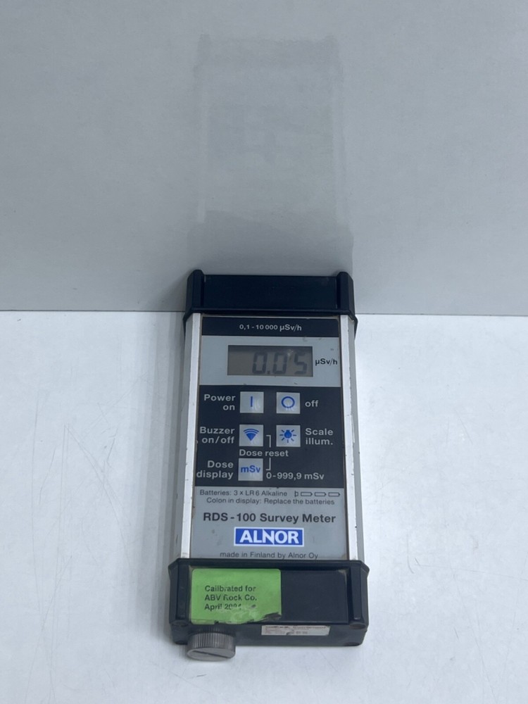 ALNOR RDS-100 SURVEY METER