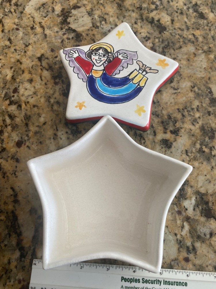 Vierti Desimone star shaped trinket box