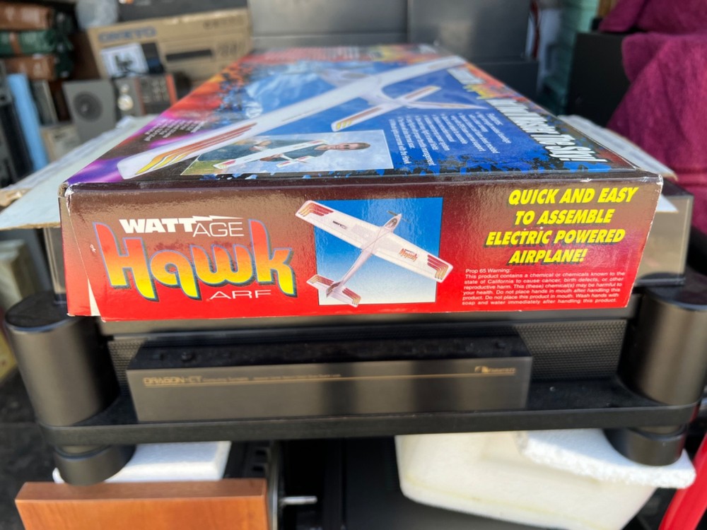 WATTAGE HAWK ARF VINTAGE AIRPLANE