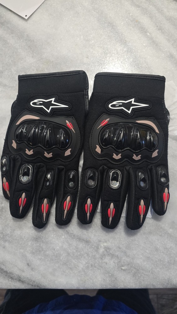alpinestars motorcycle gloves xl