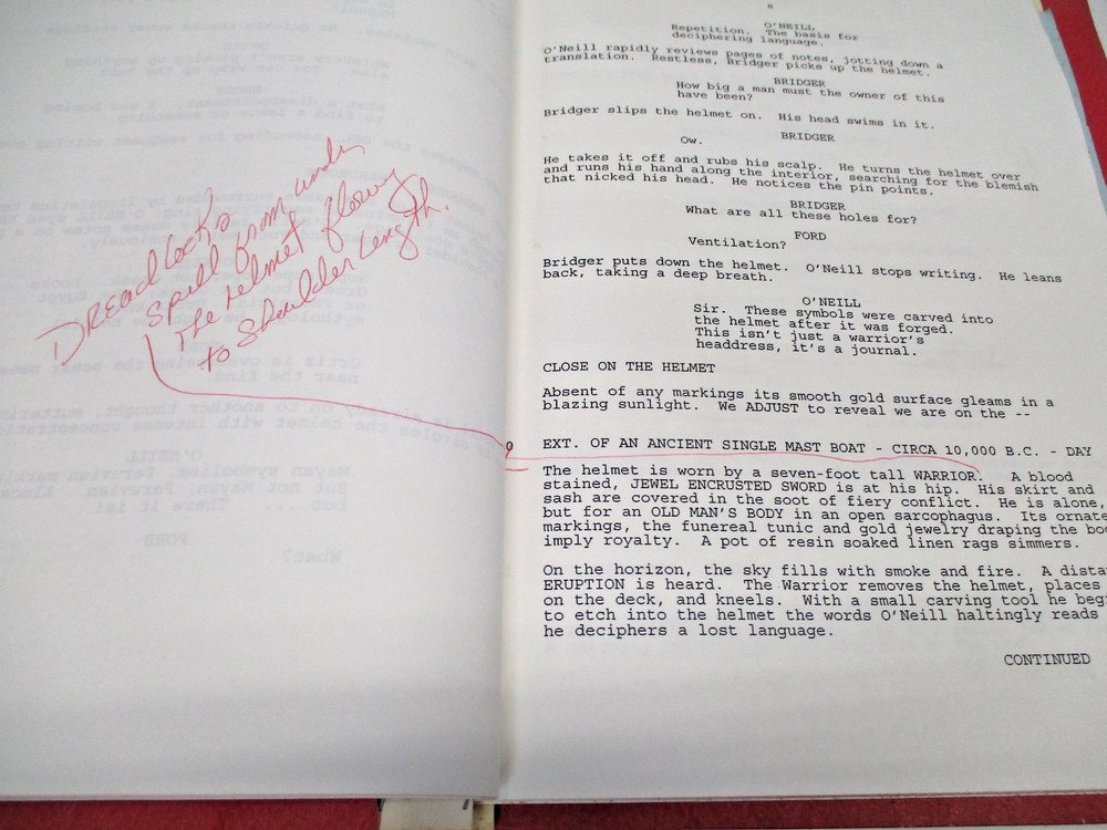 Original 1994 SEAQUEST DSV First Draft Script w/ Notes LOSTLAND # S2/E12 CM6074