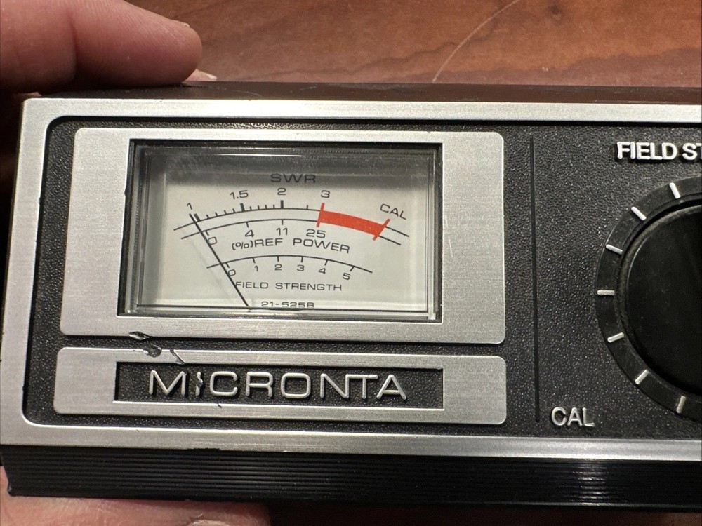 Micronta Field Strength and SWR Tester - No Cords. Untested
