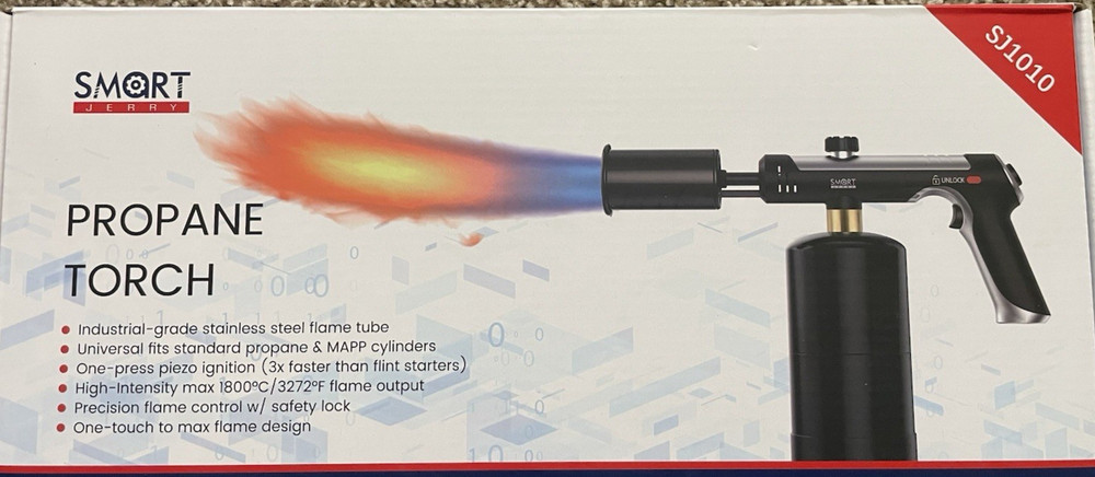 Propane Torch for Cooking, Grilling, Camping