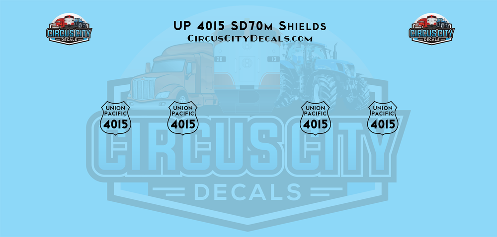 Union Pacific UP SD70m Excursion 4015 Shields HO 1:87 Scale Athearn