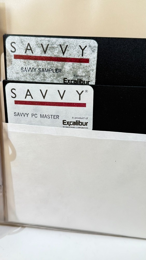 Savvy PC The Artifical Intelligence Database-Very Rare Early PC Software