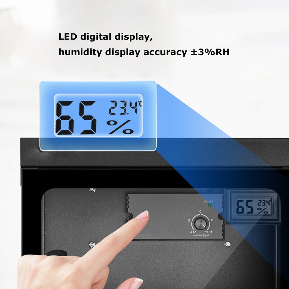 30L Digital Camera Dehumidify Storage 2 Layer Camera Anti-mold Storage Dryer