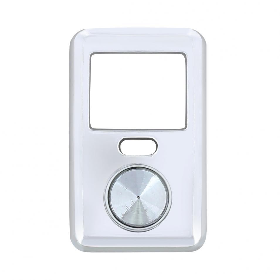 Volvo Chrome Plastic Switch Cover - Green Diamond