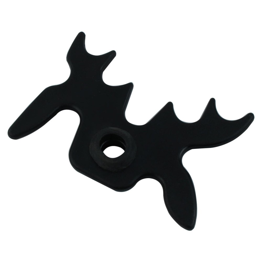 Billiard Pool Table Accessory Plastic Snooker Cue Rack Rod Head Holder Black