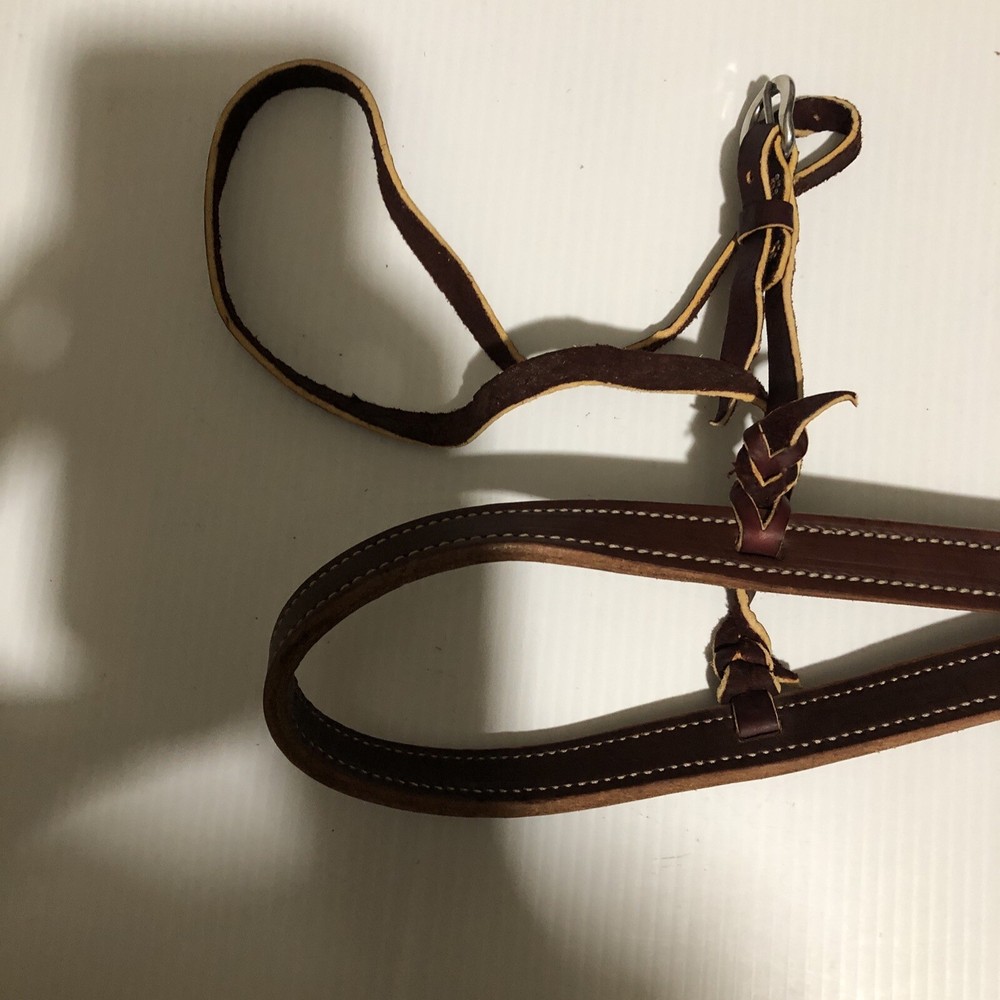 Weaver leather ring bolt nose band