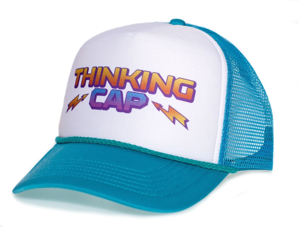 Thinking Cap Stranger Hat Things Adult Trucker Adjustable Snap Multi