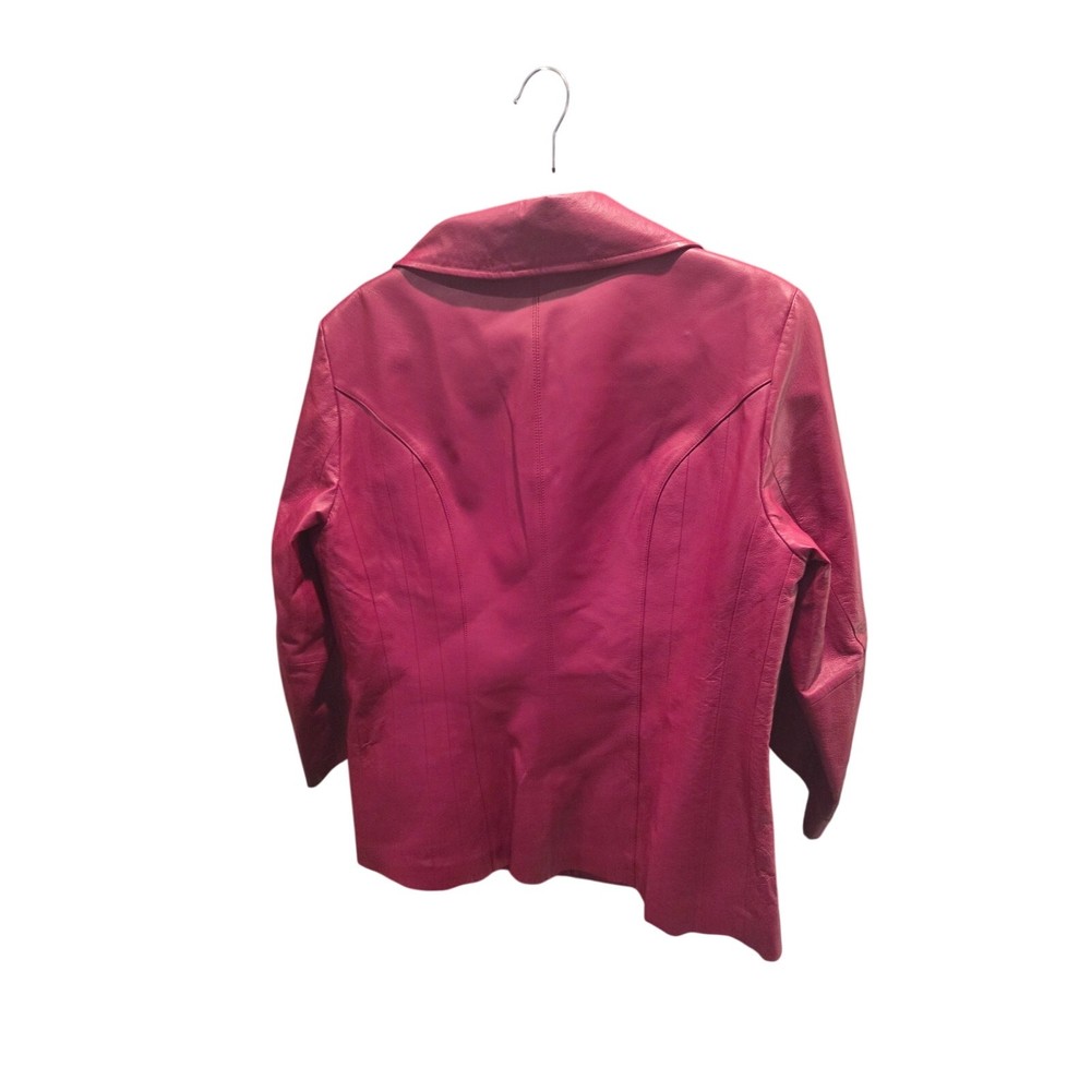 East 5th Red Leather Split