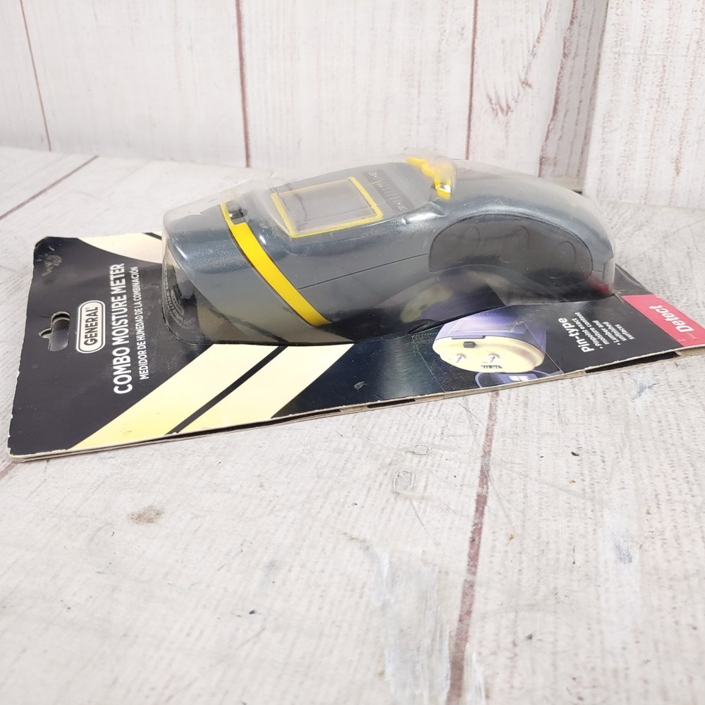 General MM9 Combo Moisture Meter Detect Pin + Pinless Type Mold Detection - OPEN