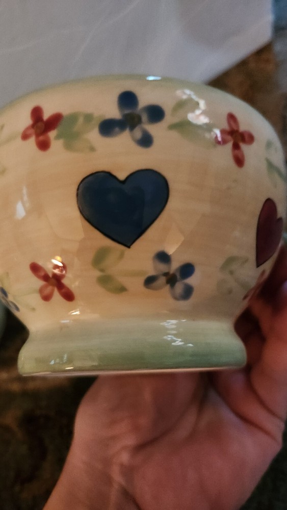 Beautiful Green Mesa International Angel Stackable 3pc Tea Pot Set!
