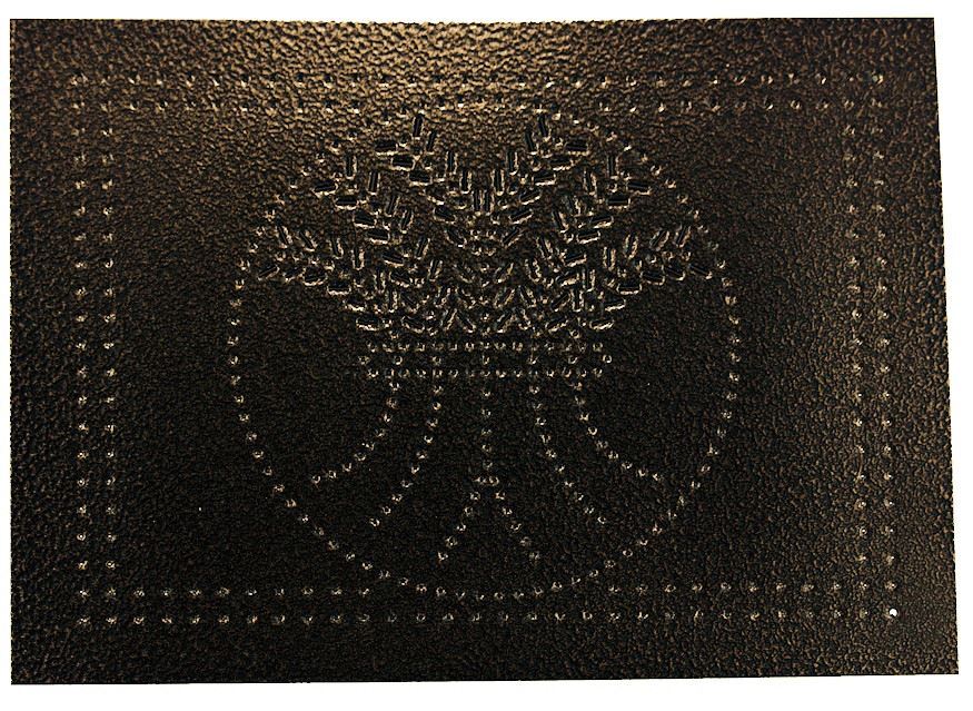 Pie Safe Tin - Horizontal Wheat Pattern - Hammered Antique Bronze (STL-HWDCOP)
