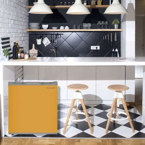 Frigidaire, 1.6 Cu. Ft. Compact Refrigerator, Orange