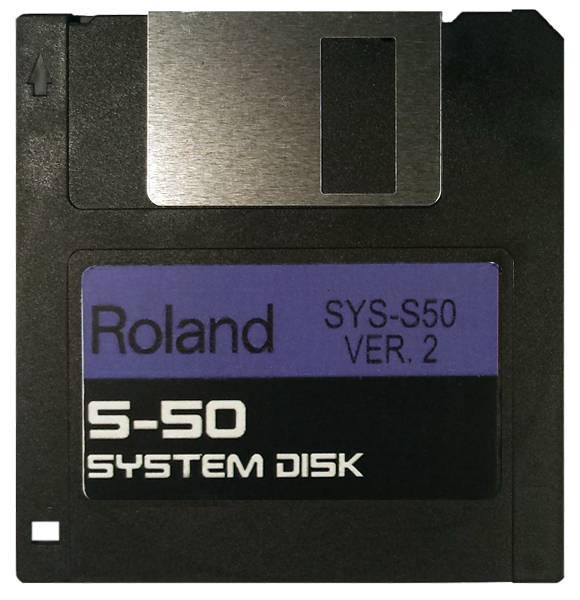 ROLAND S-50 Operating System Startup Disk v2 OS Boot - Over 100 sold