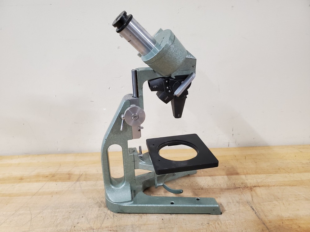 Vintage Reichert Austria 3 Head Stereo Microscope