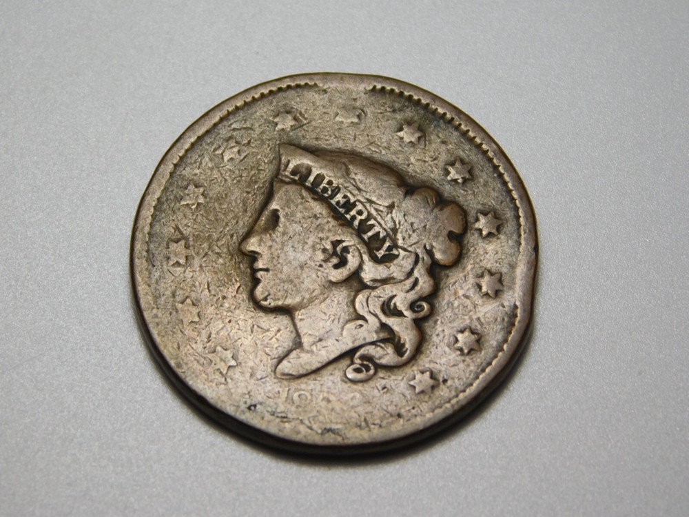 OLD US COINS 1826 CORONET HEAD LARGE CENT