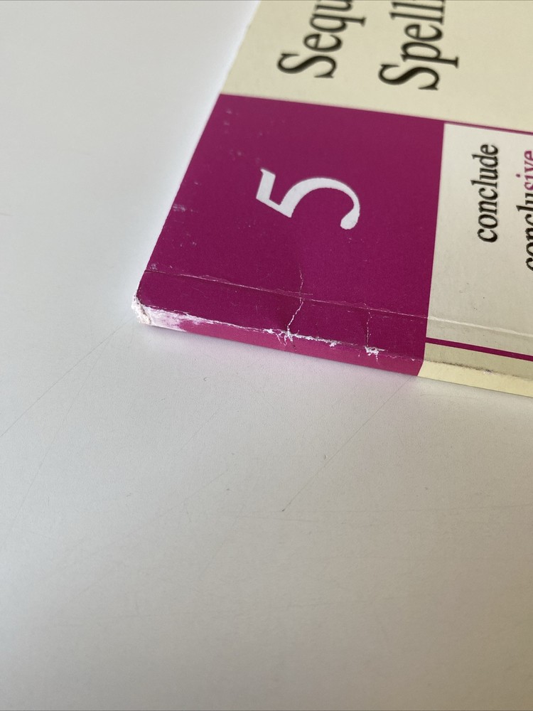 Sequential Spelling 5, Wave 3 Learning, Spelling Book