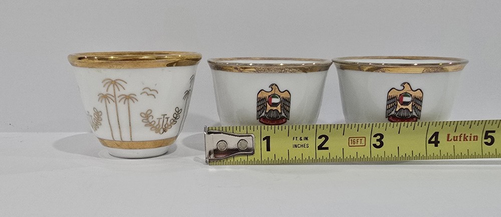 UAE Arabic Porcelain Cups For Tea Coffee