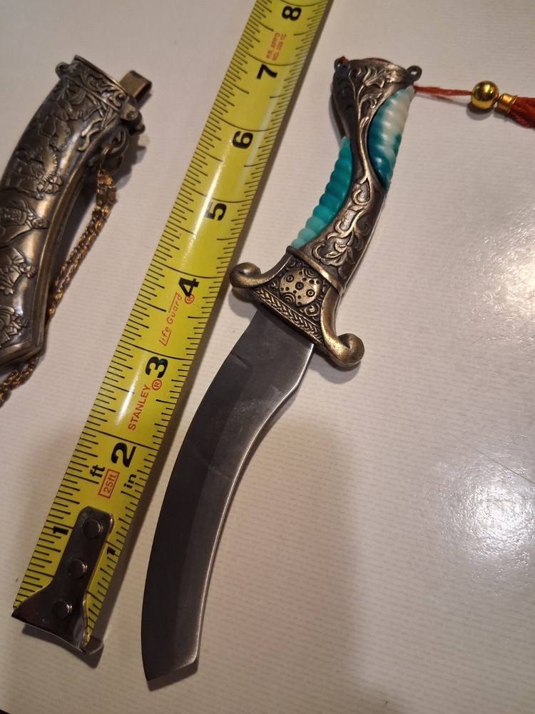 vintage ornate fixed dagger