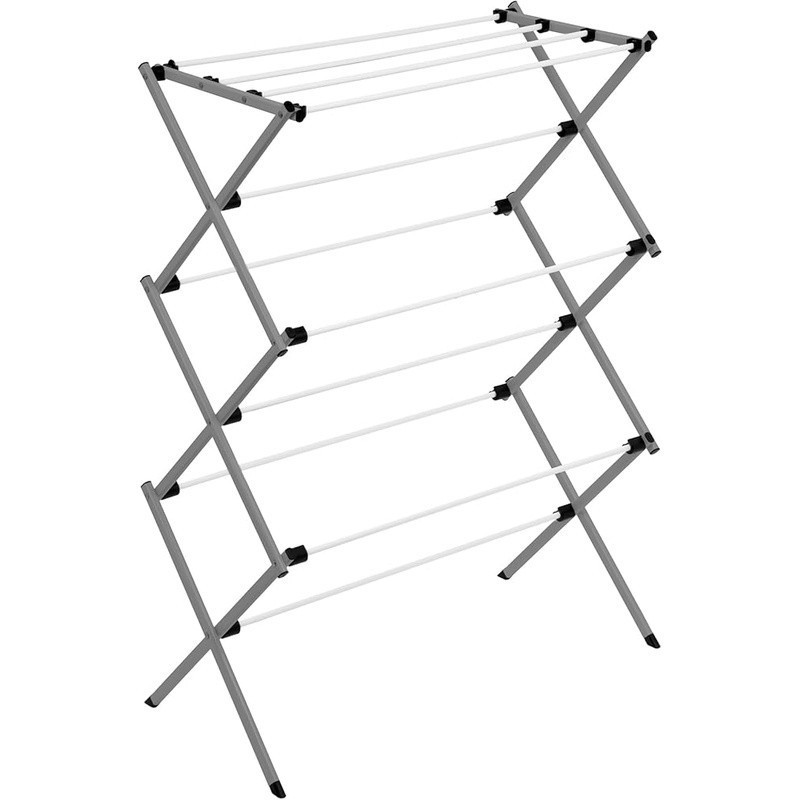 Foldable Clothes Drying Rack Indoor Outdoor Space Saving Laundry Utility New