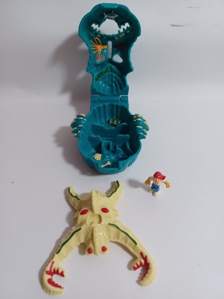 Mighty Max Horror Heads Sea Squirm Partially Complete Playset