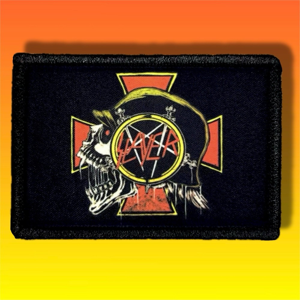 Slayer Morale Patch / Military ARMY Tactical Band Hook & Loop 806