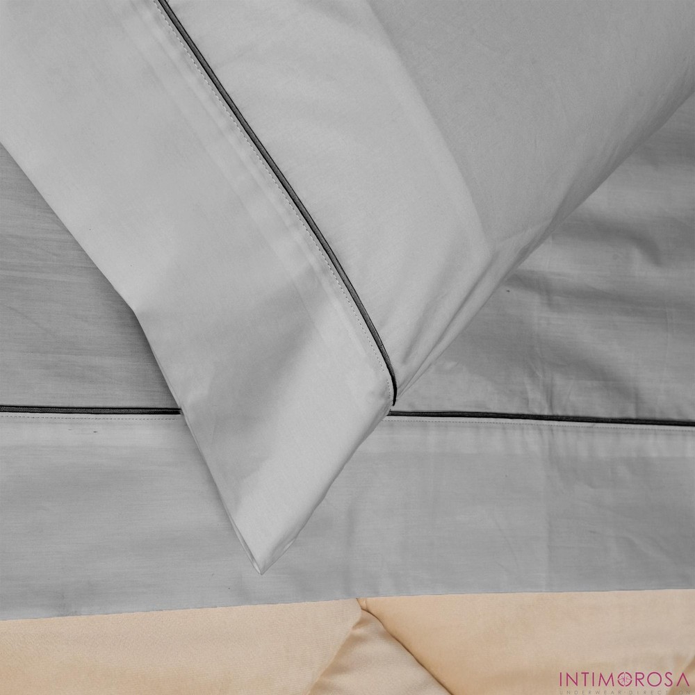 Set Bed IN Percale Cotton Biancaluna Percalli