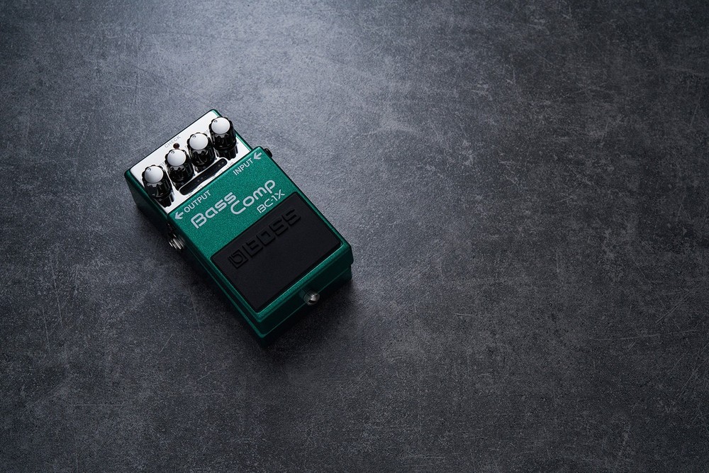 Boss BC-1X Bass Compressor Intelligent Multiband Compression in a Compact Pedal