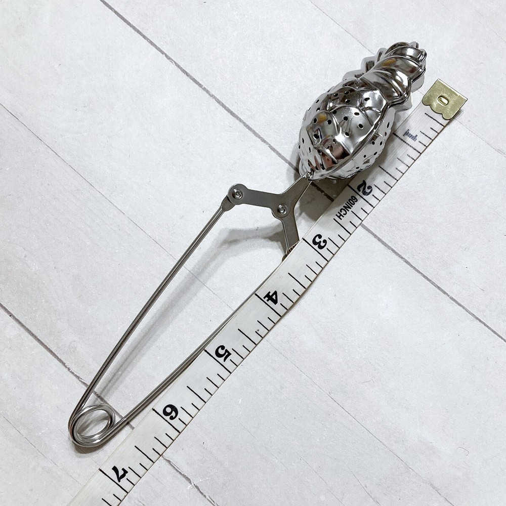 Pineapple Tea Infuser by Mudpie Snap Handle Tropical