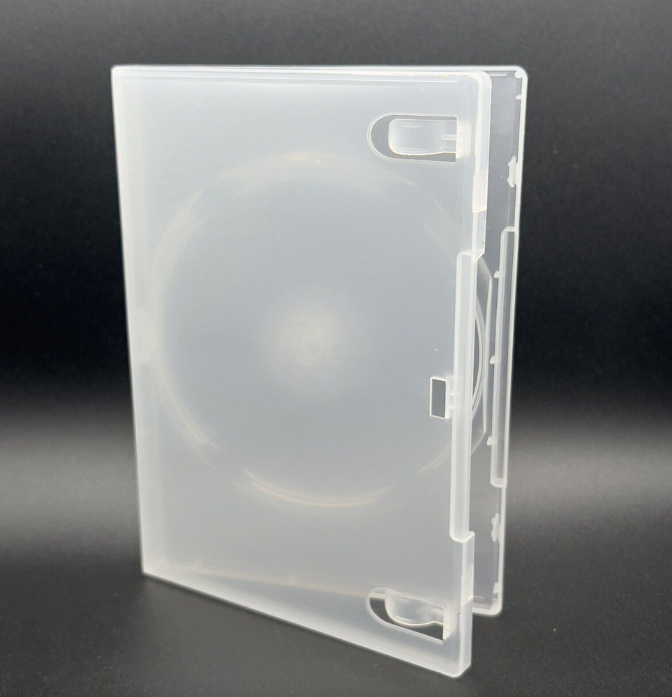 (25x) Frosted Standard Empty Disc Replacement Boxes Cases For CD / DVD / Blu-Ray