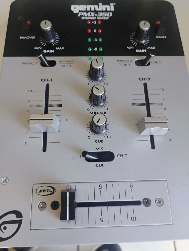 gemini pmx 350 dj mixer NO POWER SOURCE