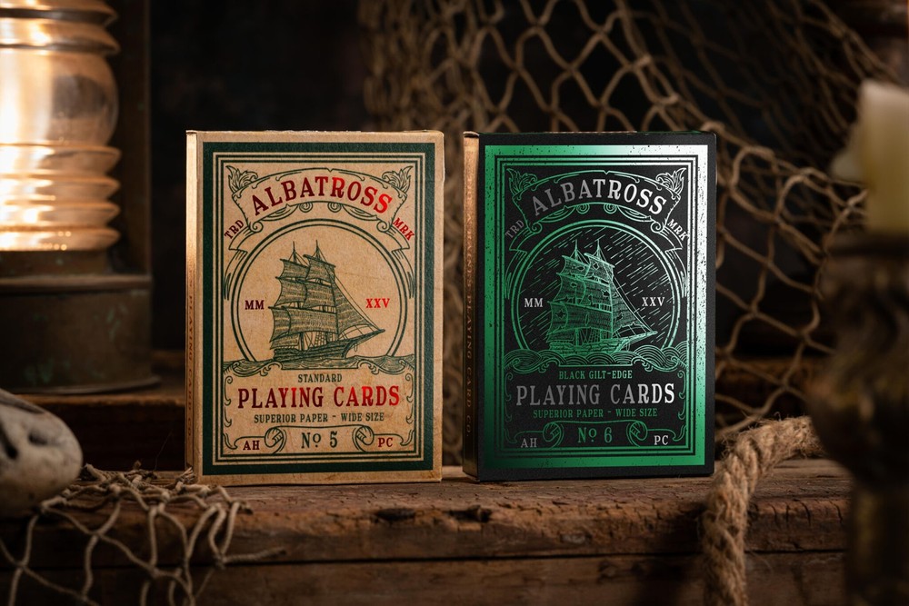 ALBATROSS No. 6 (Gilded) Playing Cards