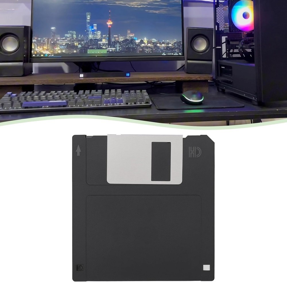 1Pc 3.5 Inch Floppy Disk Cleaner 1.44MB Format a Floppy Disk Cleaner Portable...
