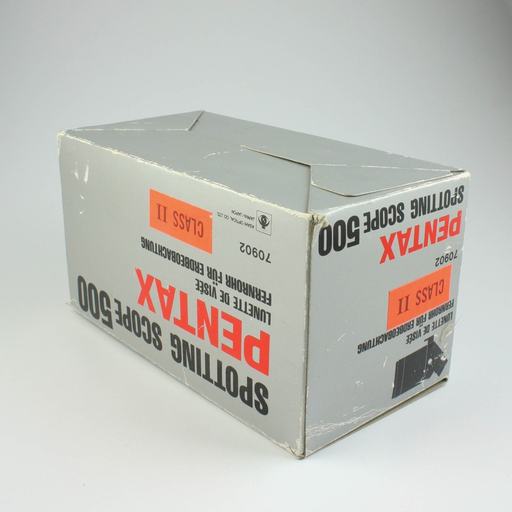 Pentax Spotting Scope 500 - Class II - EMPTY BOX + Instructions + Inserts