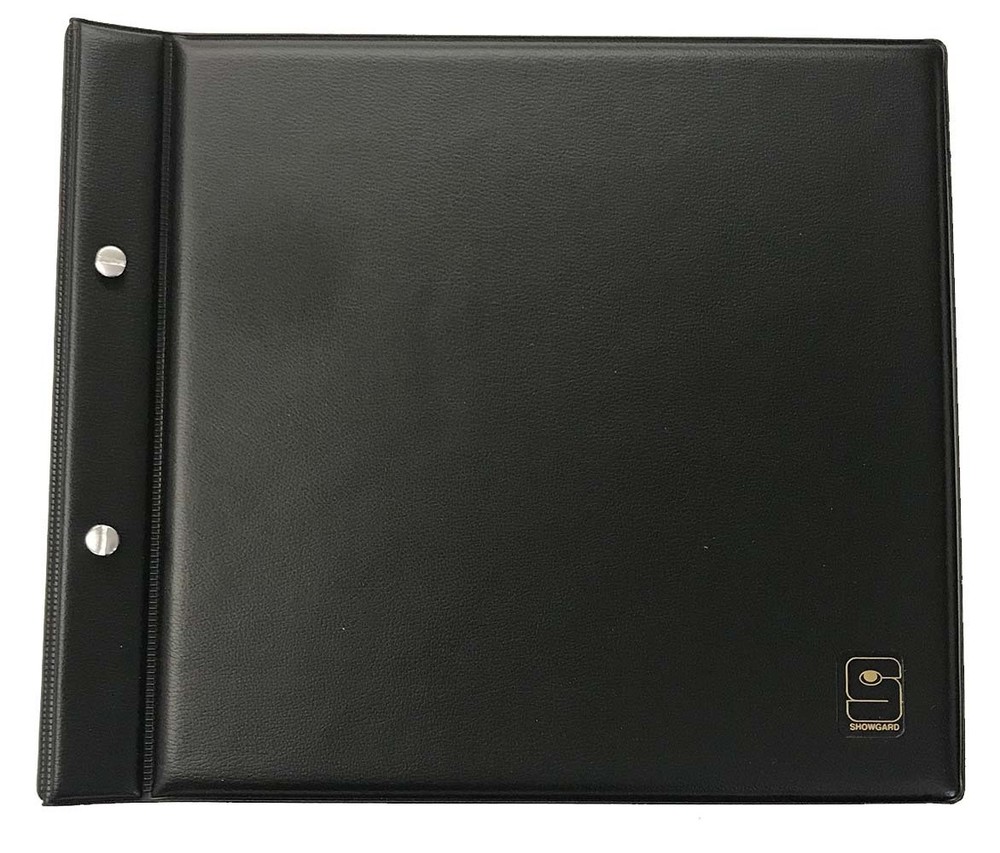 FDC Album Showgard US #10 First Day Cover Collection Black Binder For 104 FDC'S