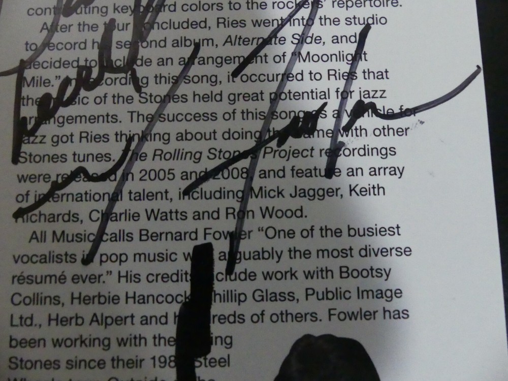 Rolling Stones Band Members (Signed)
