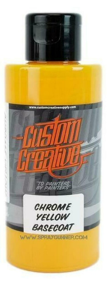 Custom Creative Solvent-Based Base Color Chrome Yellow 150ml
