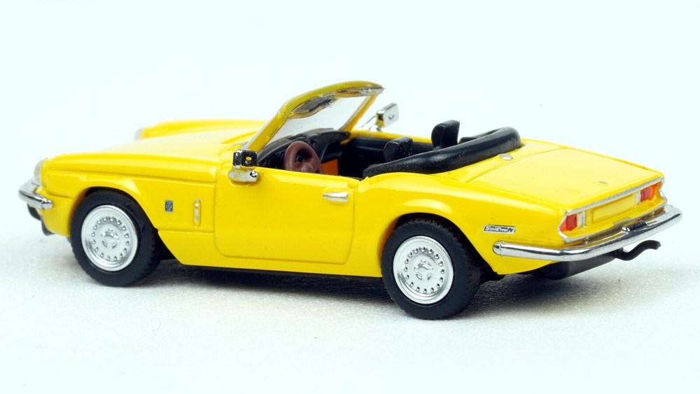 Brekina Triumph Spitfire Yellow #BR15177 HO Scale