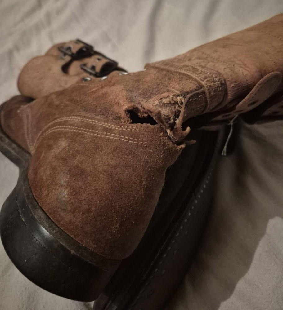 WW2 US Army M43 Double Buckle Boots