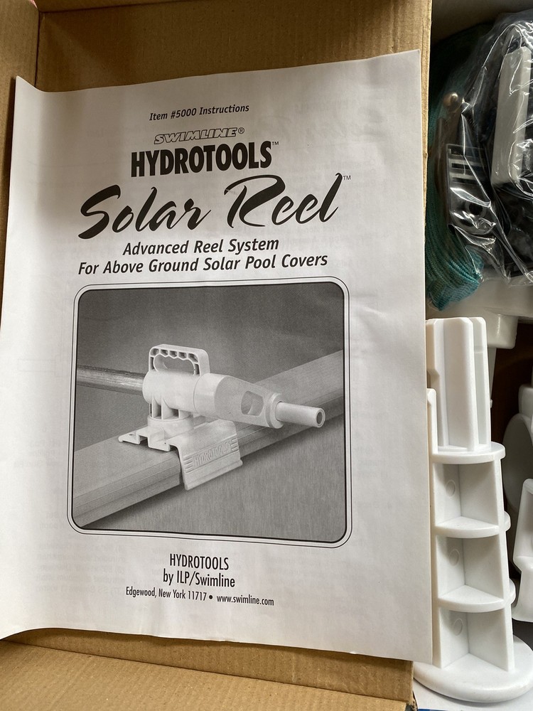New Hydrotools Solar Reel #5000 Above Ground Pool Solar System Base Kit