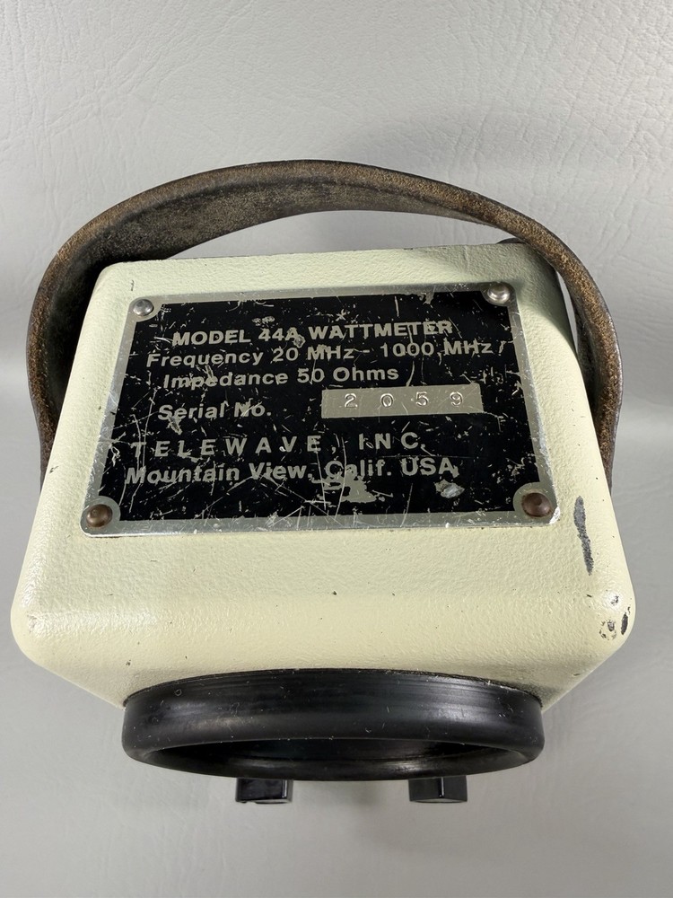 TELEWAVE 44A WATTMETER !!