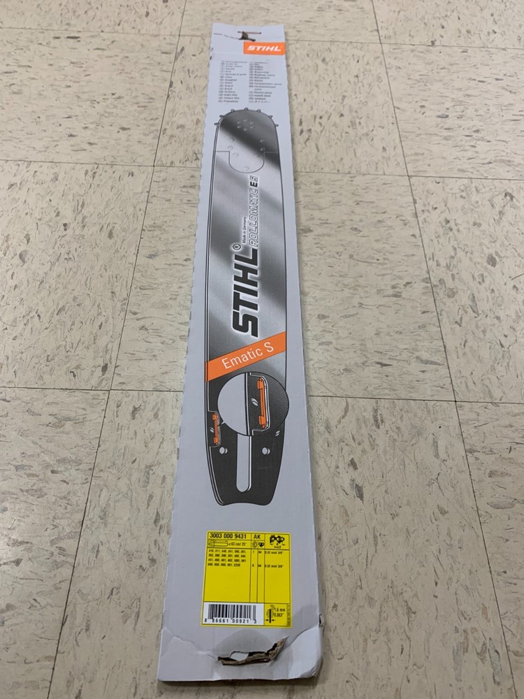 3003 9431 STIHL Solid Chainsaw Bar 25" .063 3/8" 84DL