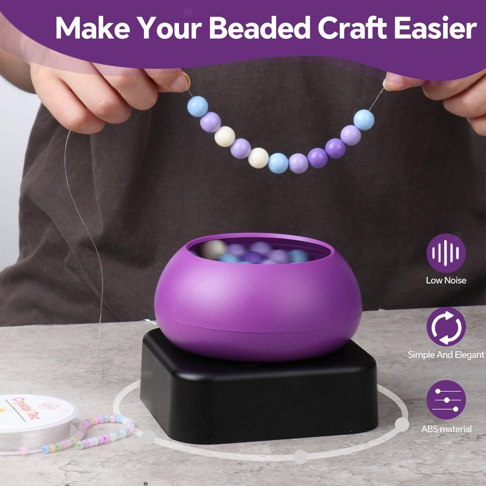 Electric Beads Spinner Electric String Beads Device Fast
