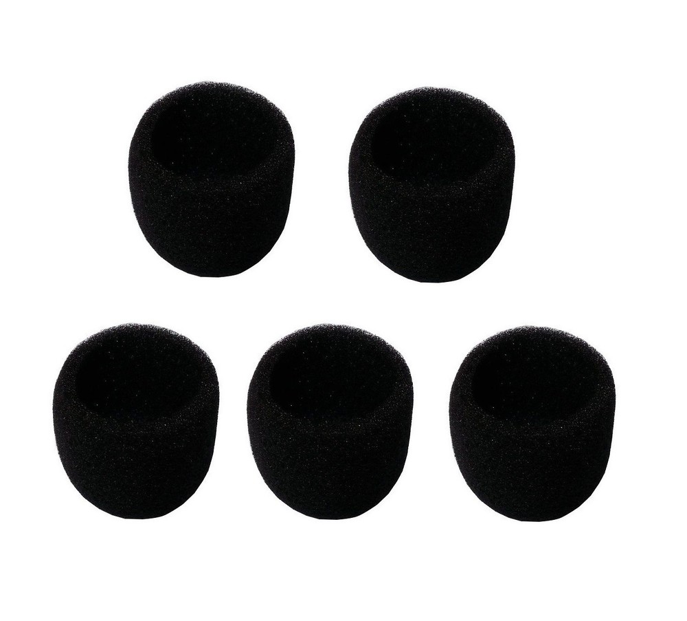 5 Pack Inner Microphone Foam for BLX24 Wireless Vocal System with PG58 Shure