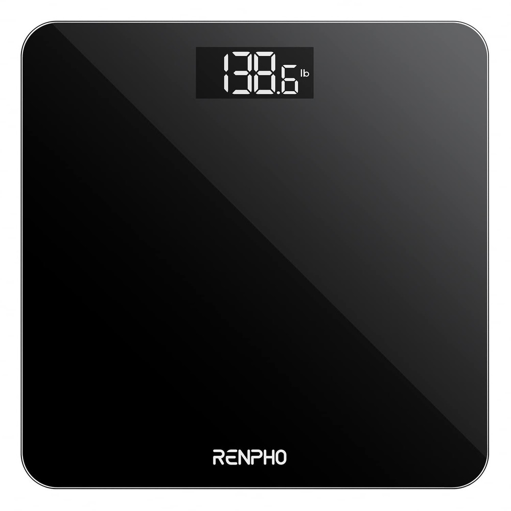 Scale for Body Weight, Digital Bathroom Scale with Backlit LED Display, Highly A
