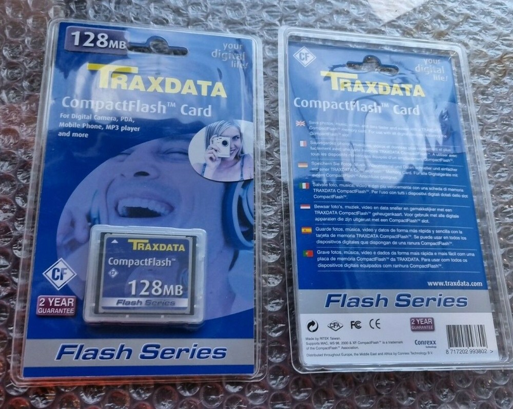 1 Piece Traxdata CF-CARD 128MB