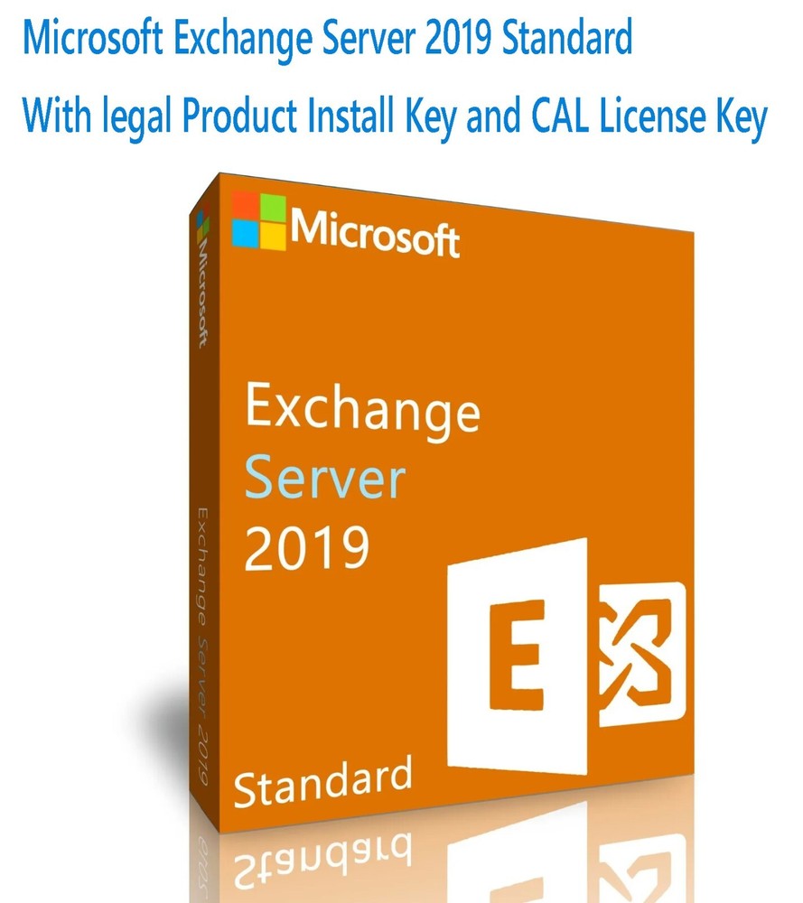 Microsoft Exchange Server 2019 Standard w 25 CALs. Important Read Description